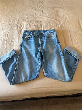 Relaxed Fit Light Blue Men's Jeans - Classic Everyday Denim
